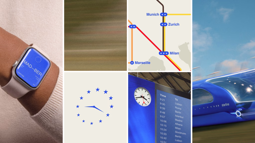 Inside the plan to start a train network over the entire continent by 2040 is the European tube